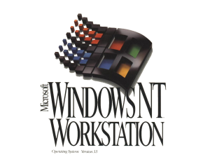 Windows NT 3.5 was the first version of Windows to support OpenGL -- barely.